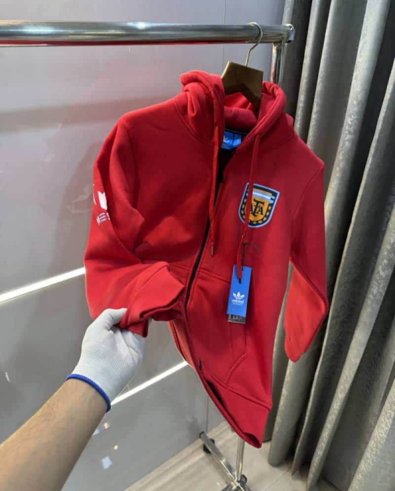 Adida s Red Messi Edition Premium Zipper Jacket
