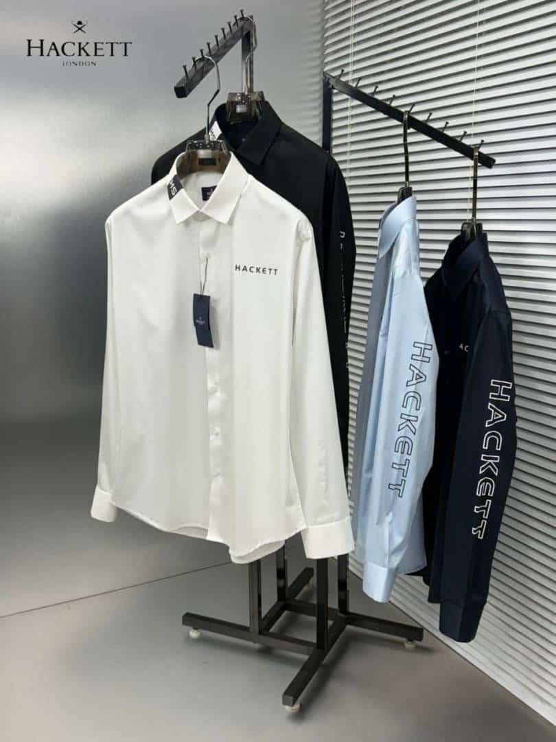 Hacket Londo n wahit Logo Print Premium Shirt