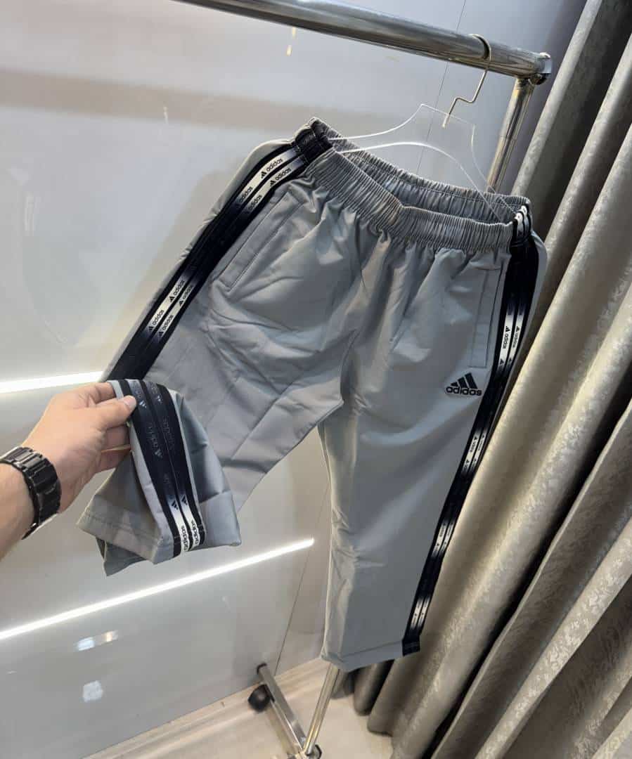 Adida s Light Grey Classic Premium Trackpant