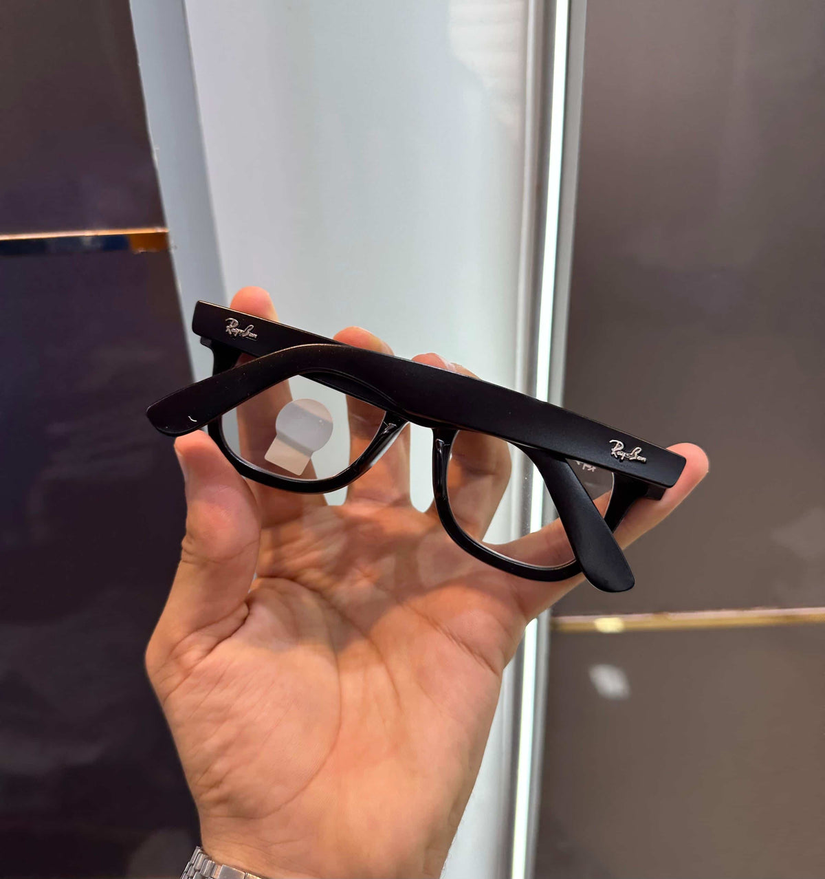 Ray Ban Black Glasses 2140