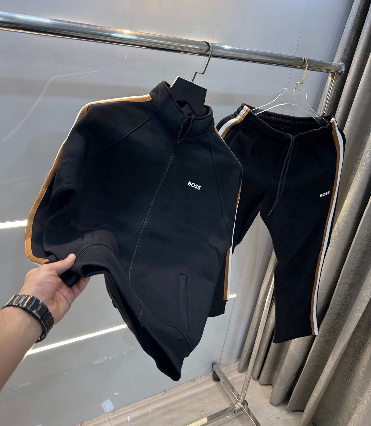 Hugo 6oss Black Classic Premium Tracksuit