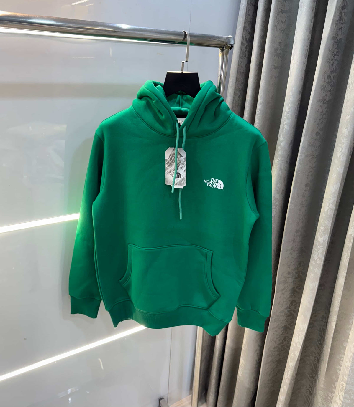 The North Face Green Printed Imported Hoodie