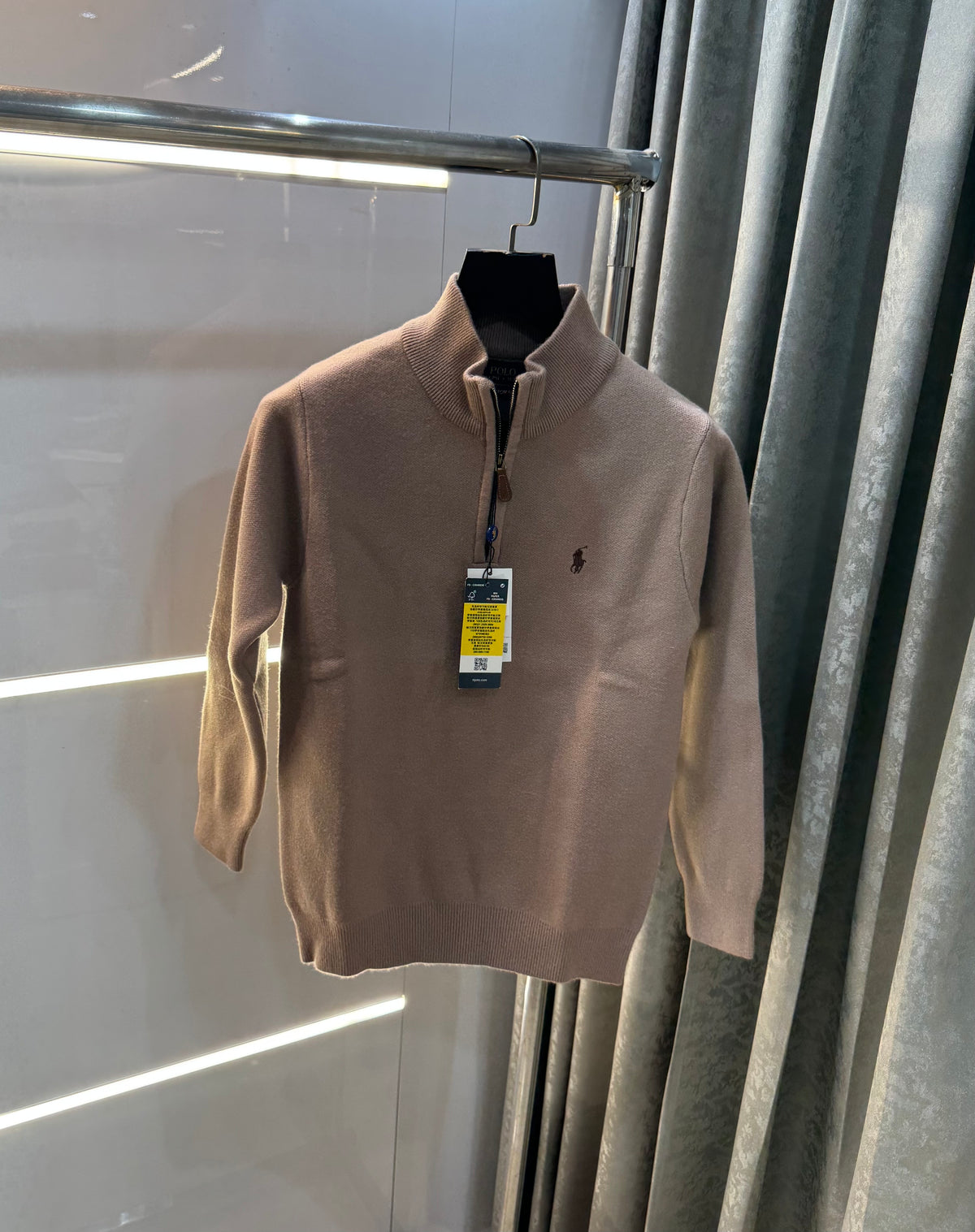 Ralph Lauren Milange Lambs Wool Knitted Pull Over