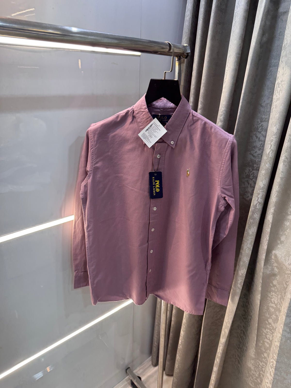 Ralph Lauren Milange Embroidery Logo Classic Shirt