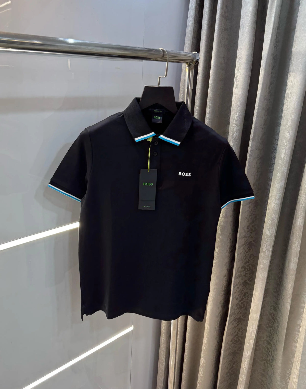 Hugo bos s Black Classic Premium Polo T-Shirt