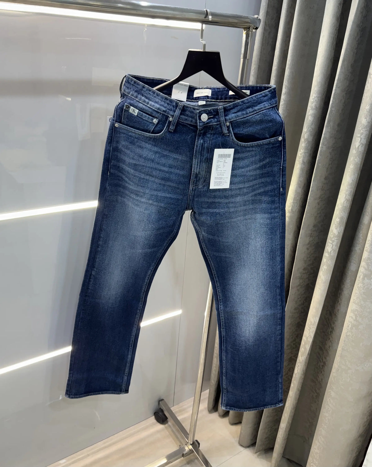 Calvin Klein Blue Imported Hyperflex Denim