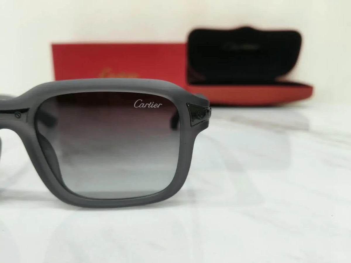 CARTIER 0482 SMOKE GREY