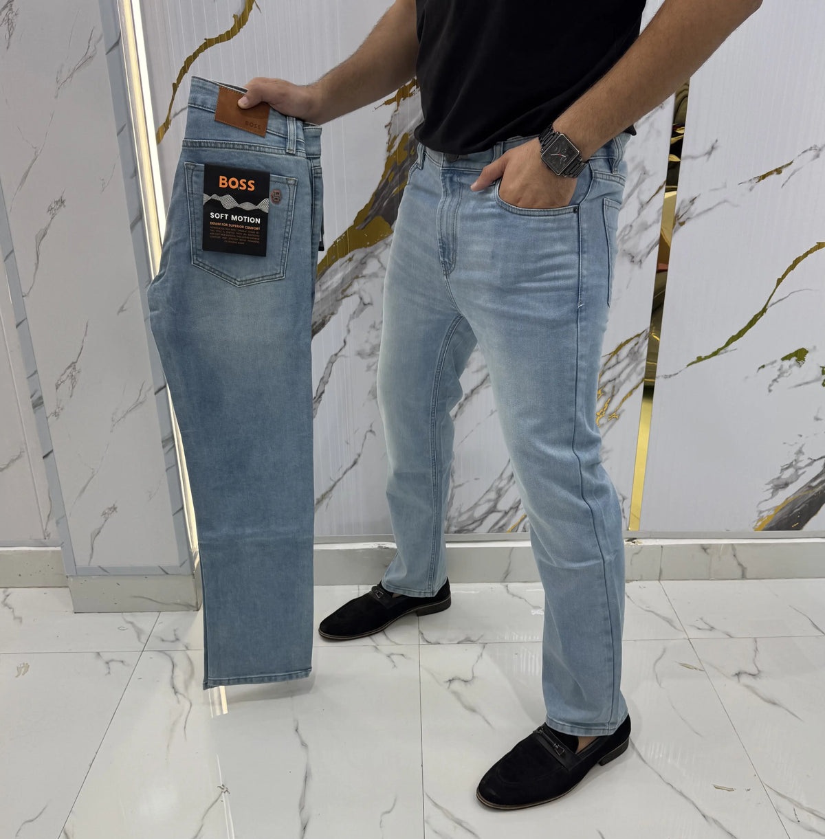 Hugo Boss Sky Blue Limited Edtion Imported Denim