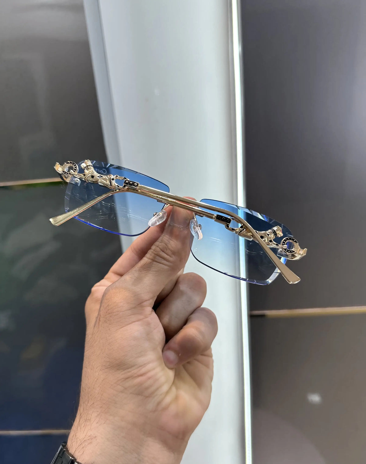 Cartie r Gold Blue Premium Shades 3030