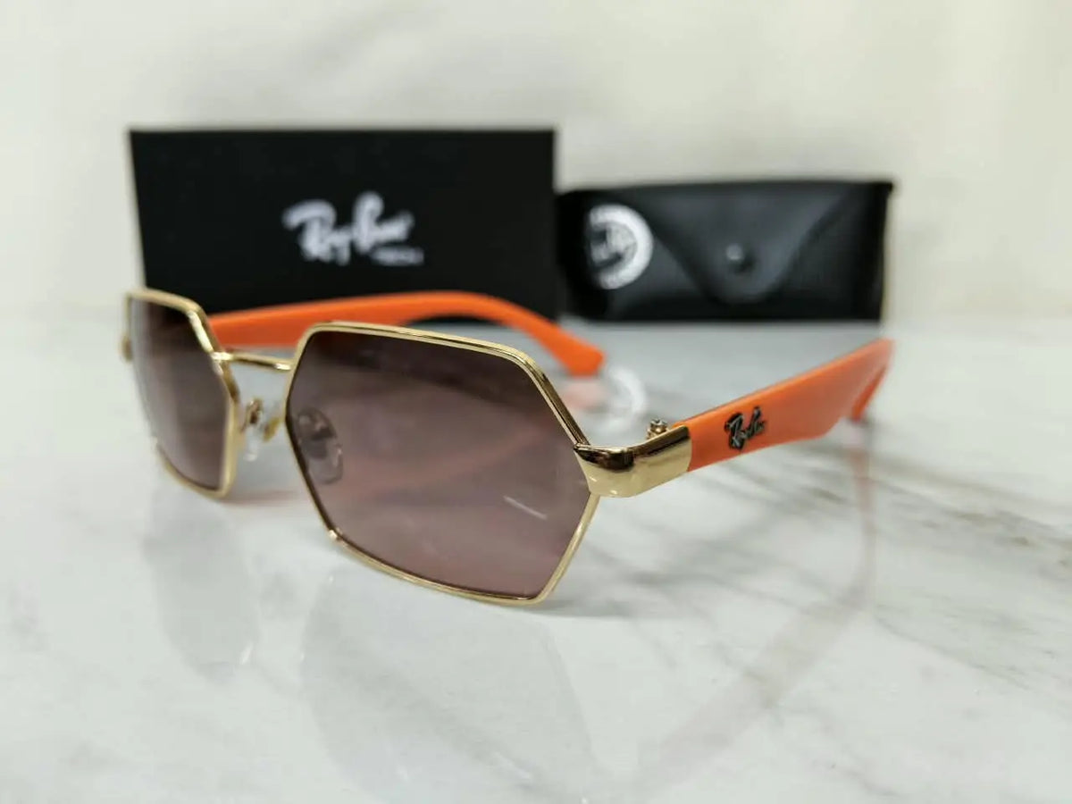 RAY BAN 1426 GOLD ORNAGE