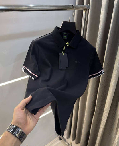Hugo bos s Black Premium Polo T-Shirt