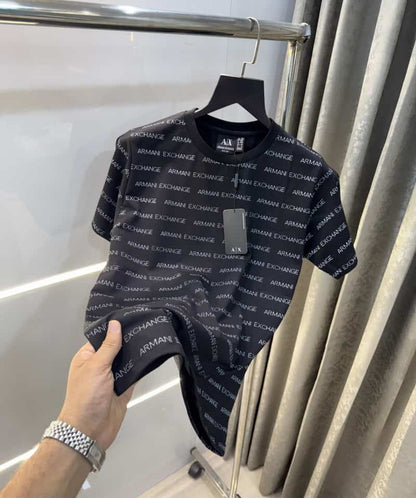 Arman i E...xchange Black Printed Premium T-Shirt