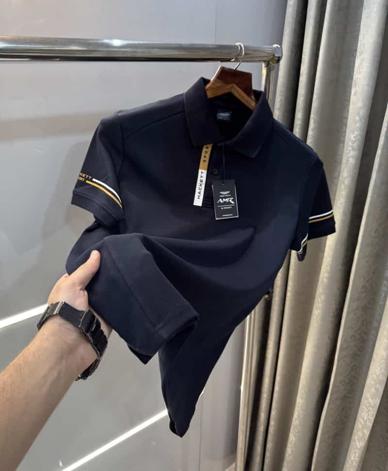 Hacket Navy Blue Premium Classic Polo T-Shirt