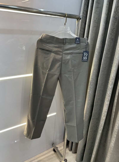 Denniso n Olive Flexi Waist Premium Korean Trouser