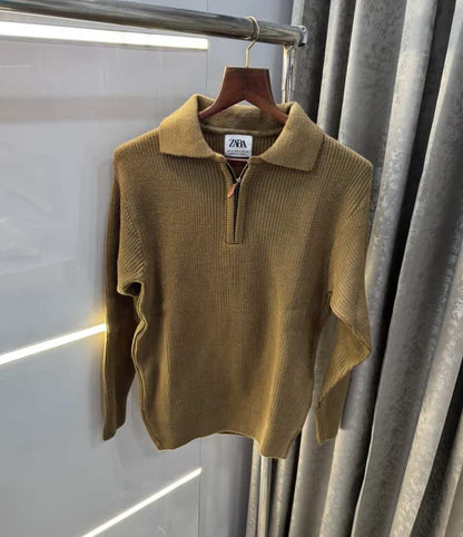 Zar a Beige Premium Classic Pull Over