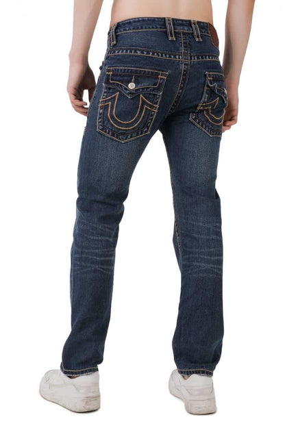 True Religion Blue2 Imported Premium Straight Fit Denim