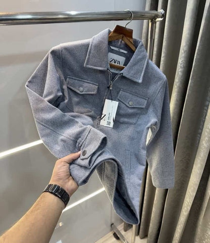 Zar a Light sky blue Classic Premium Bomber Jacket
