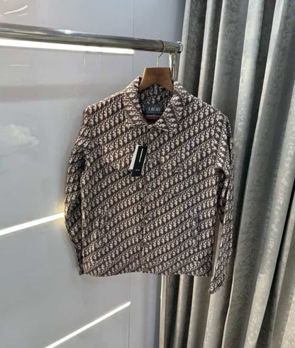 Christian Dio r Brown Monogra m Imported Denim jacket
