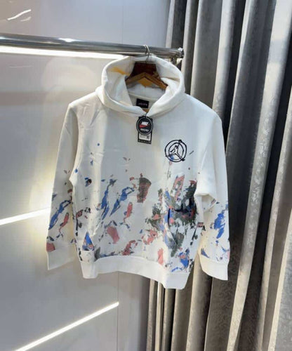 Air JORdan White Printed Imported Premium Hoodie
