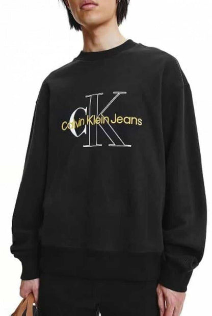 Calvin Klei n Black Logo Work Premium Sweatshirt