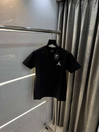 Air Jordan Black Back Embroidery Imported T-Shirt