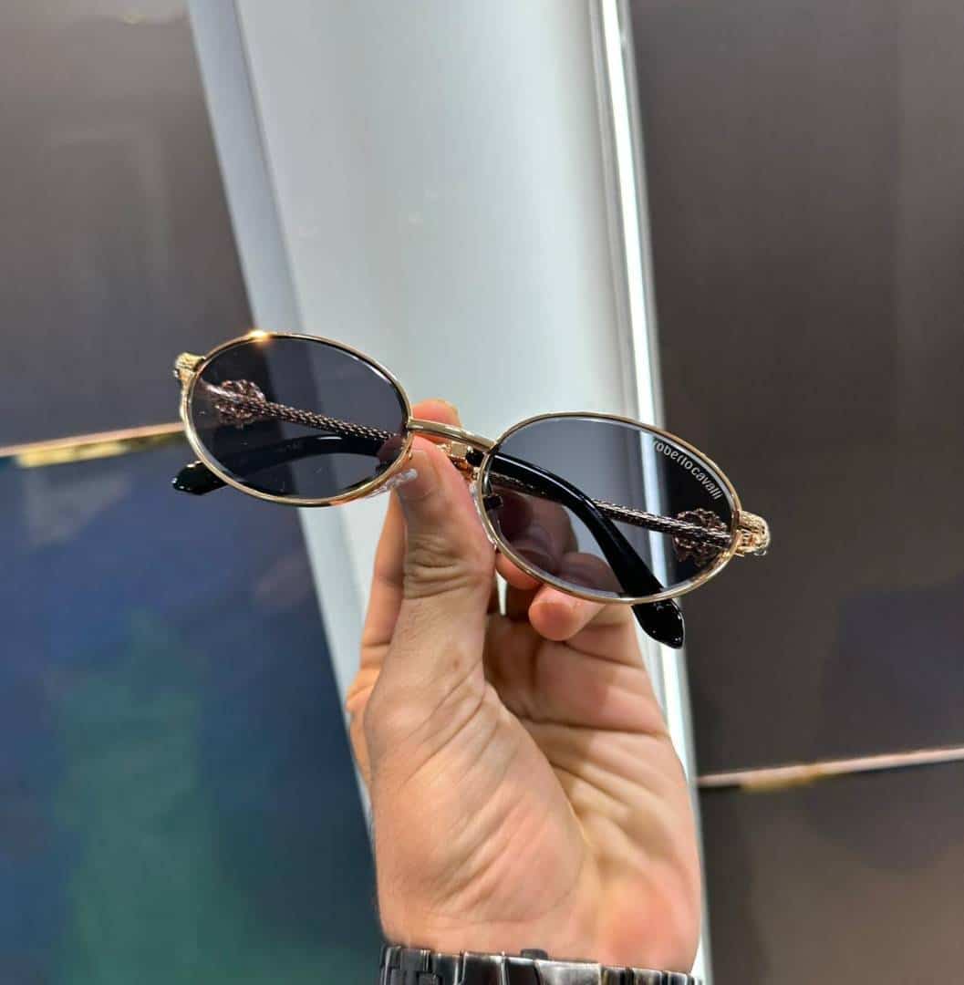 Roberto Cavalli Gold Black Premium Shades 586
