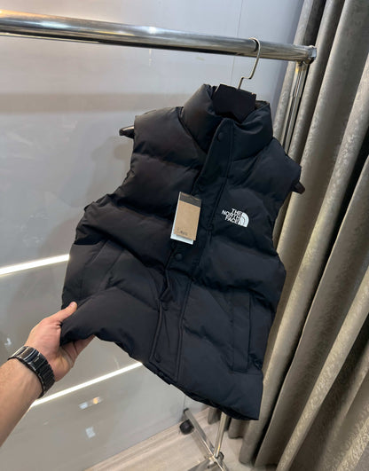 tHe noRth F@cE Black Imported Sleeveless puffer Jacket