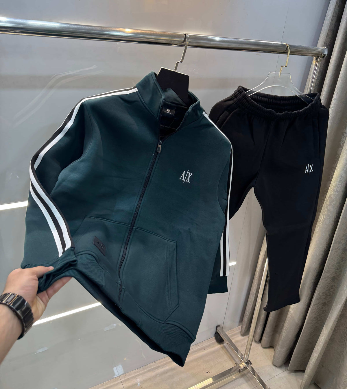 Arman i E..X.change Bottle Green Premium Tracksuit