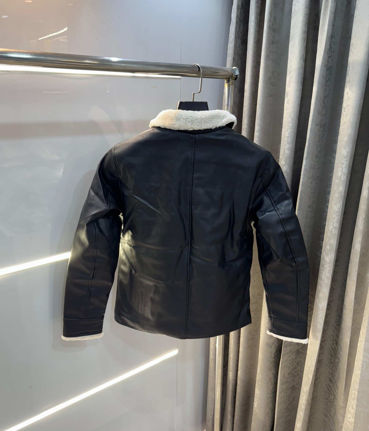 Zar a Black Celebrity Premium Heavy Leather Jacket