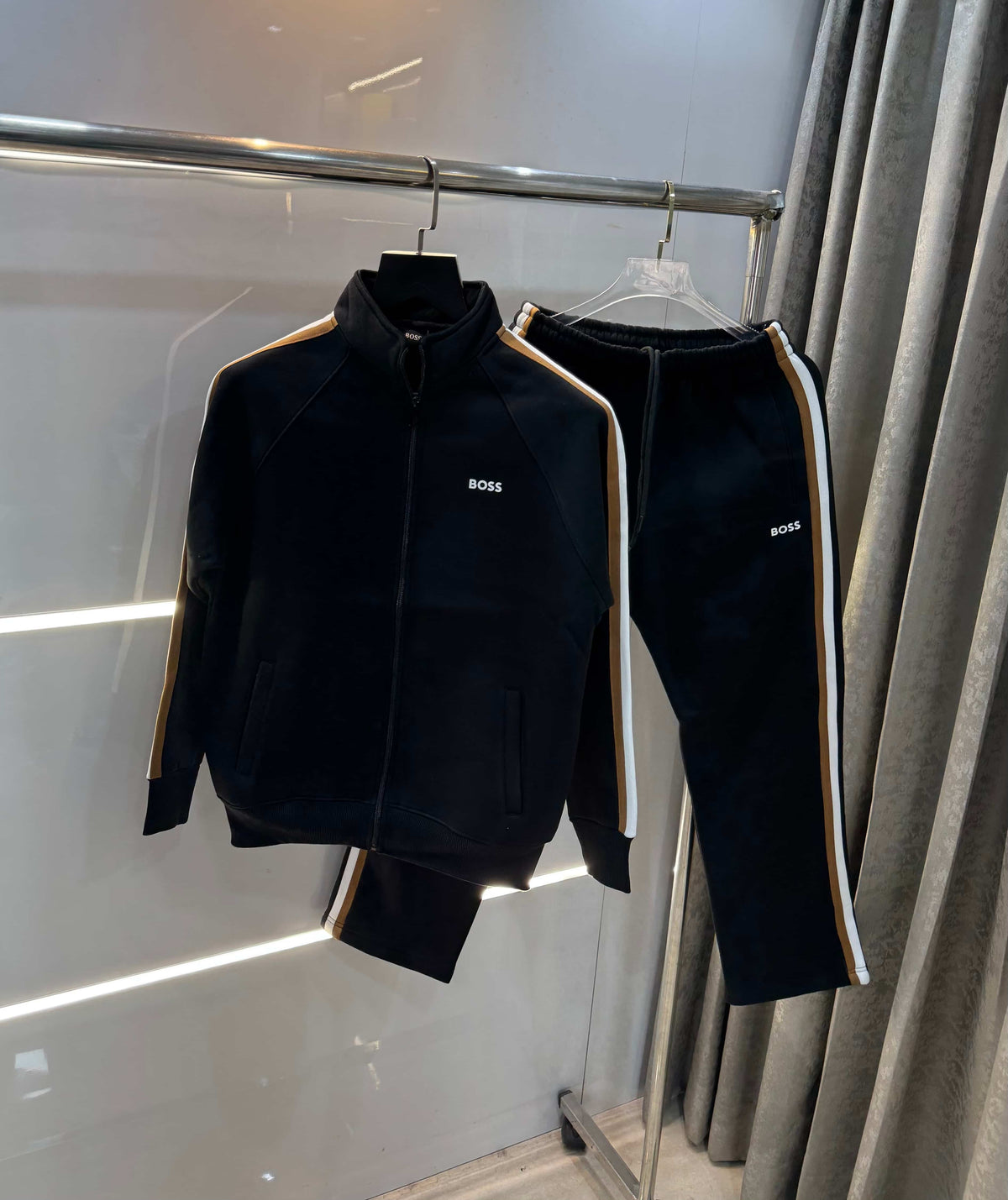 Hugo  6oss Black Classic Premium Tracksuit