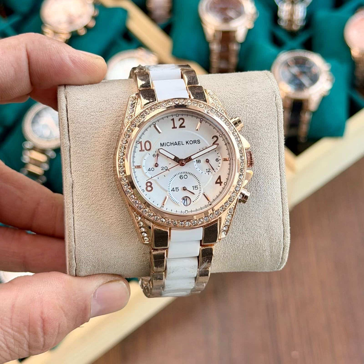 MICHAELKORS_LADIES_ROSE-WHITE