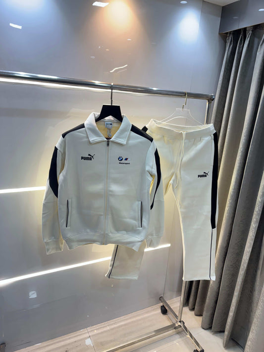 Pum a cream b_mw Edition Imported Tracksuit