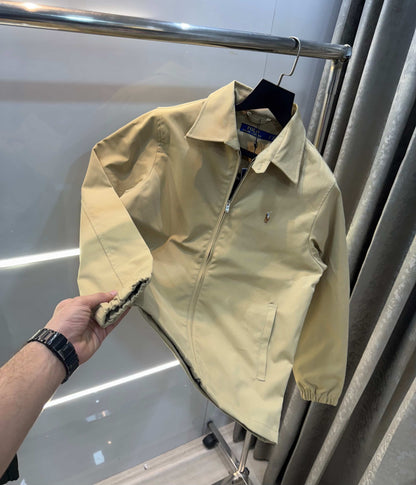 Ralph  Lauren Light Beige Imported Bomber Jacket