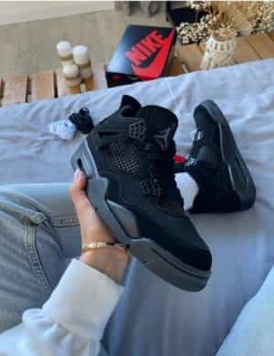 Nike Air Jordan Retro 4 BLACK CAT (SEMI UA)