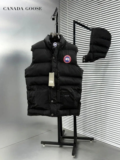 Canad a Goose Black Imported Puffer Jacket