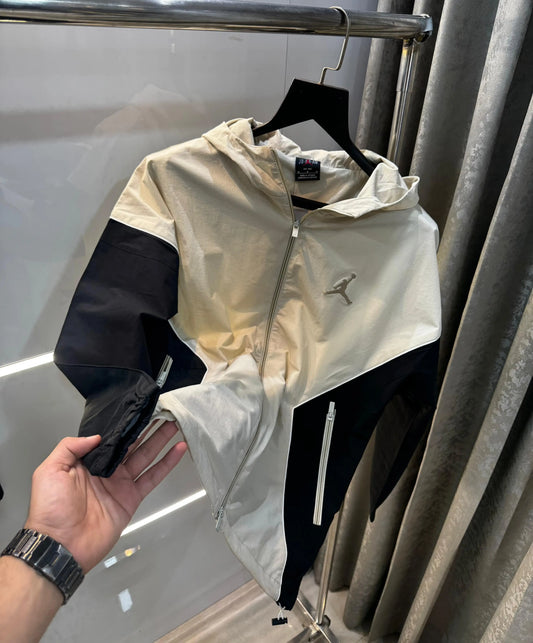 Jorda n Cream Black Imported Premium Lu..Xur y Jacket