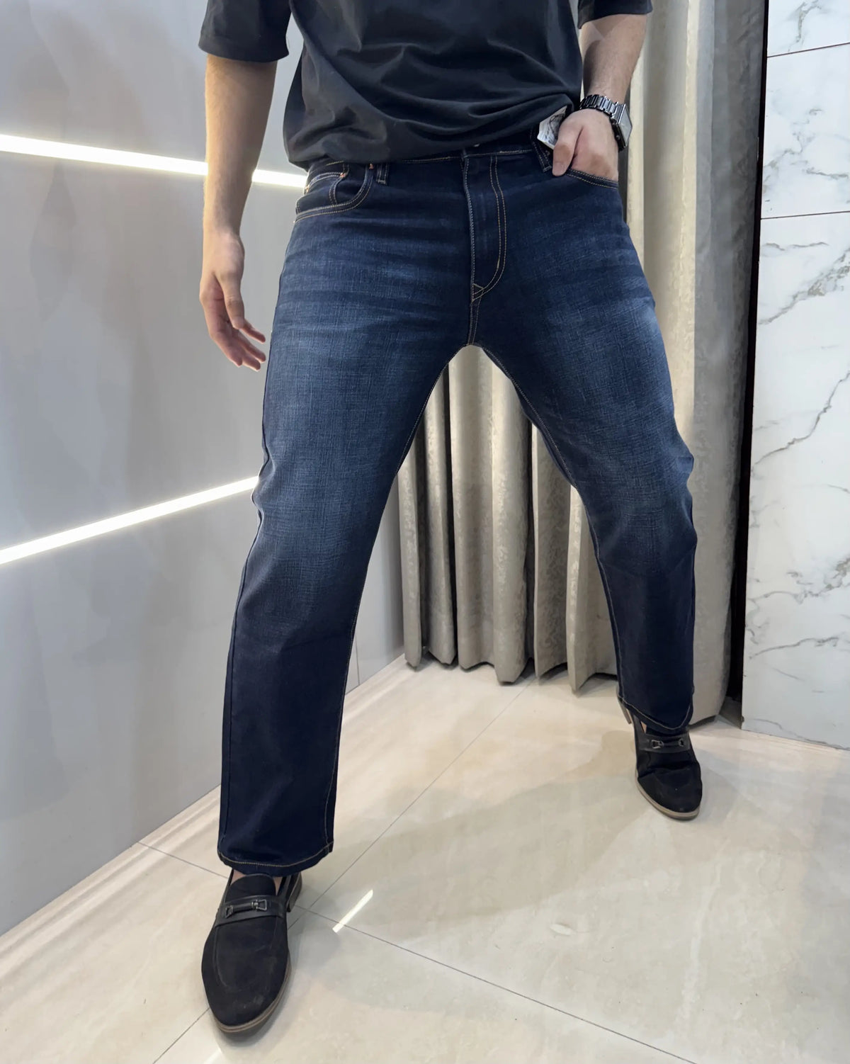 Ralph  Lauren Dark Blue Imported Denim
