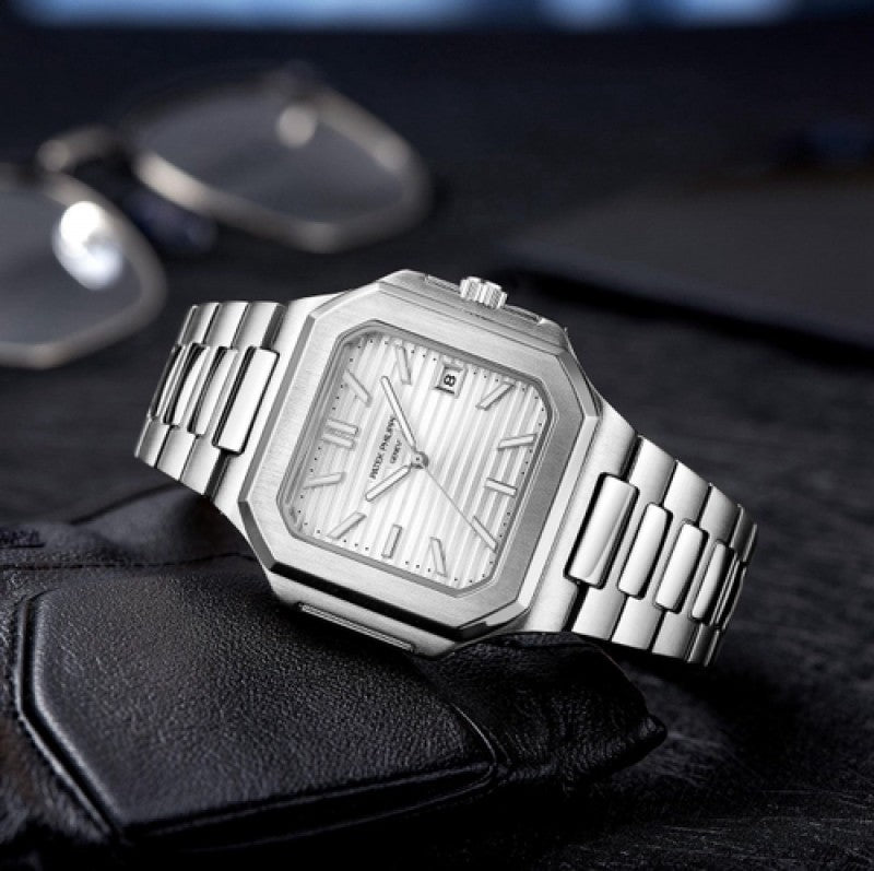 Patek Phillip Cubitus Chain Silver/