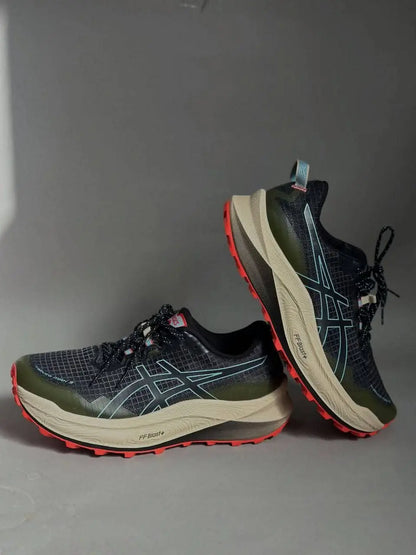 Asics Trabuco Max Black Green Shoes