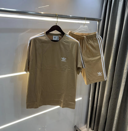 Adida s Beige Premium Oversized Cord Set