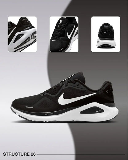 Nike Structure 26 WHITE BLACK