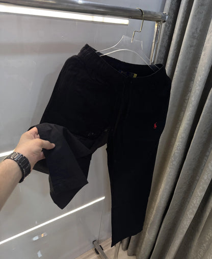 Ralph Lauren Black Premium Linen Trouser