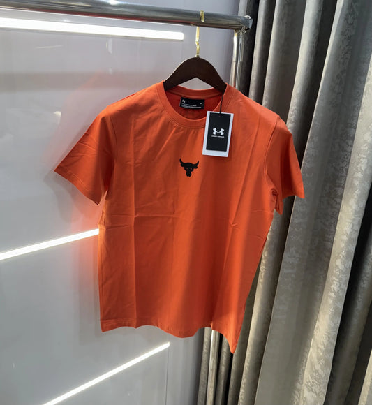 Under Armour Orange Imported T-Shirt