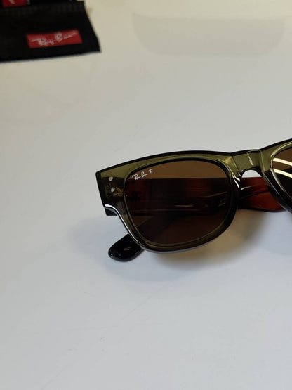 Rayban_840_Olive_Brown
