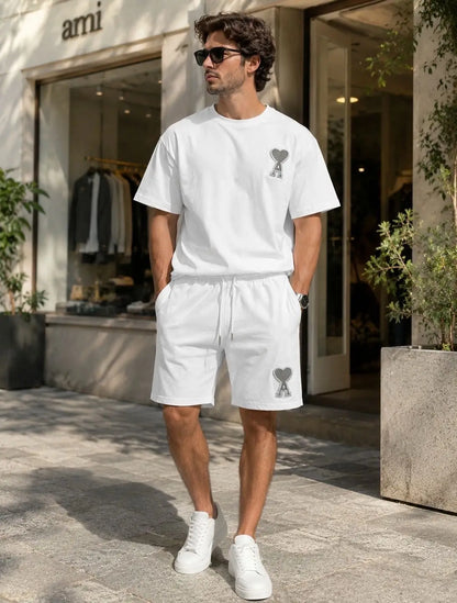 Ami Paris White Logo Work Imported cord set