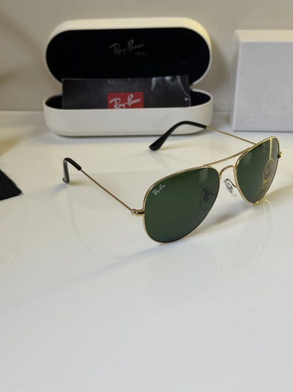 Rayban_3025_Gold_Green