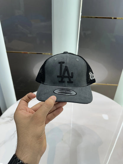 LA Grey (Suede) Premium Imported Cap