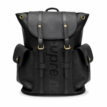Louis Vuitto n X Suprem e Imported BackPack Black