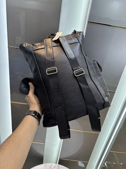 Louis Vuitto n X Suprem e Imported BackPack Black