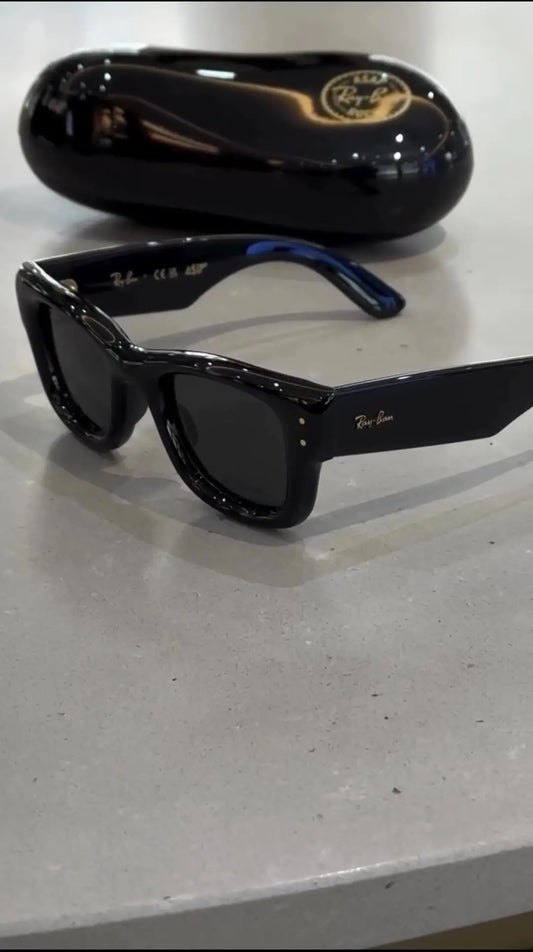 RAYBAN PUFFER BLACK WITHOUT ORIGINAL PACKING